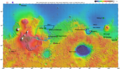 Carte de Mars et site visé Tianwen-1.png