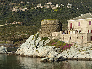 Tour de Centuri Genoese coastal defence tower in Corsica