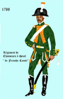 L'uniforme du régiment de chasseurs à cheval "Franche-Comté" de 1788 à 1789