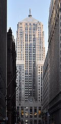 Chicago Board of Trade is one of the smaller skyscrapers now.