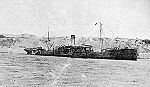 The Chilean naval transport Angamos Chilean transporter Angamos (1890).jpg