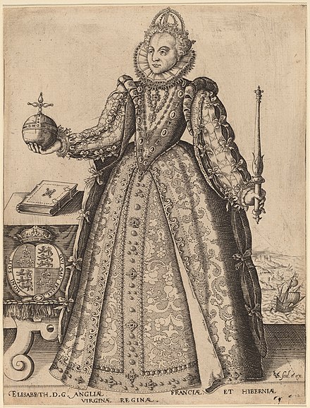 Christoffel van Sichem I, Elizabeth, Queen of Great Britain, published 1601.