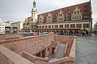 <span class="mw-page-title-main">Leipzig Markt station</span>