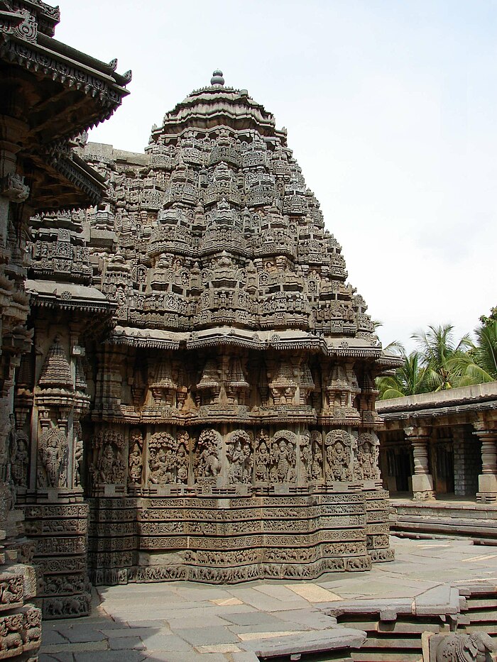 Profile of a Hoysala temple at Somanathapura