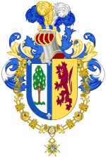 Coat of Arms of Carlos Andrés Pérez (Order of Charles III).svg