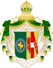 Våbenskjold fra Maria Leopoldina af Østrig, kejserinde af Brasilien.svg