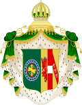 Coat of Arms of Maria Leopoldina of Austria, Empress of Brazil.svg