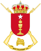 Escudo del Batallón de Infantería de Carros de Combate "Flandes" I/4 (BICC-I/4)