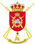 Escudo del Regimiento de Infantería Acorazada "Alcázar de Toledo" n.º 61 (RIAC-61)