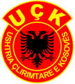 Coat of arms of the Kosovo Liberation Army.svg