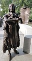 statue of Cockacoeske at the Virginia Women's Monument