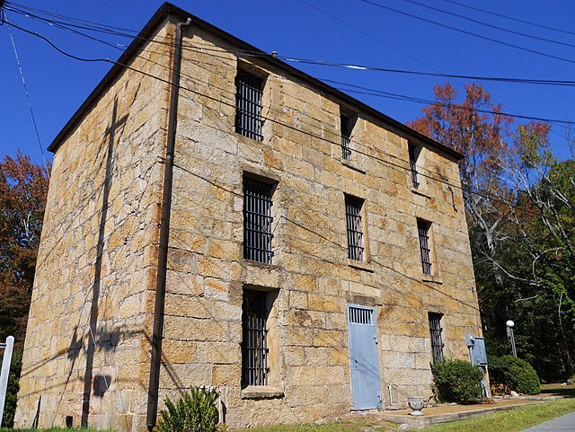 The old Coosa County Jailhouse is located in Rockford. It was added to the National Register of Historic Places on June 20, 1974.