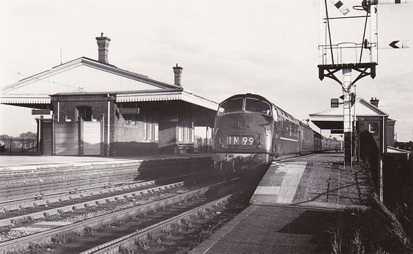 A train for Wales passes through Filton Junction in 1962.