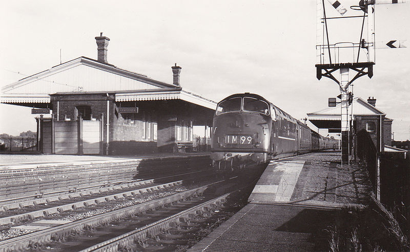 File:D854 at Filton Junction in 1962.jpg