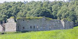 Ruinerna av Danby Castle