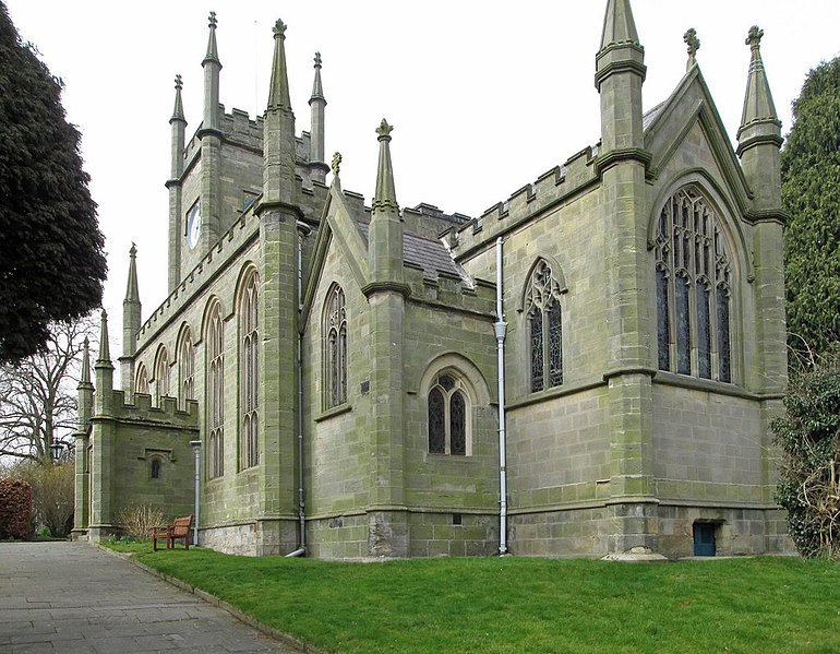 File:Darley Abbey - St Matthew's Church - from SE - geograph.org.uk - 4398951.jpg