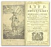 Vierte Auflage der Erstausgabe von „Robinson Crusoe“ aus dem Jahr 1719