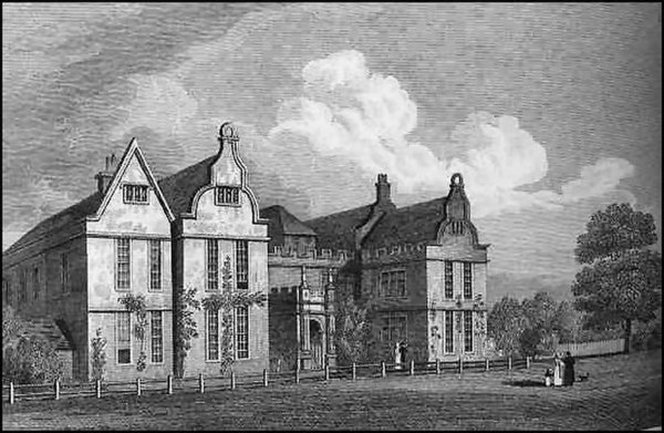 Print of the west front of the Abbey by J. P. Neale