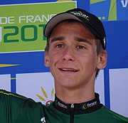 Bryan Coquard lors du Grand Prix de Denain 2014.