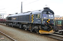 A CargoNet CD 66 diesel locomotive Di 66.405 Trondheim 06.08.05.jpg