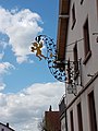 2018-04-26 15:12:47 File:Dittigheim Wandbildnis 06 Schild Gasthaus zum Engel.jpg