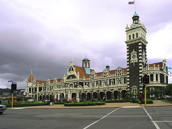 The George Troup designed Dunedin Railway Station
