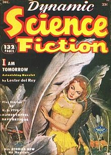 Front cover of the December 1952 issue; art by A. Leslie Ross. Dynamic Science Fiction December 1952.jpg