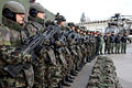 Slovenian Armed Forces carrying the F2000 S