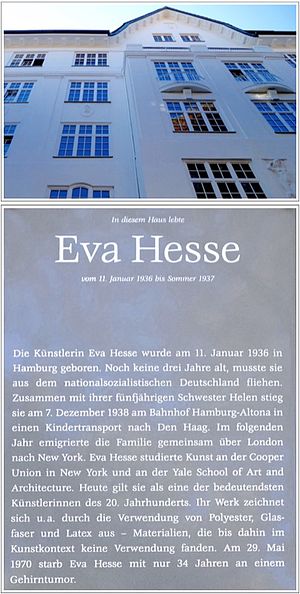 Künstlerin Eva Hesse: Leben, Ausstellungen, Literatur