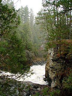 Amable du Fond River River in Ontario, Canada