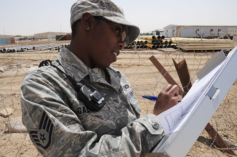 File:Edwards NCO, Oklahoma City Native, Manages Security Forces Patrols, Airmen for Southwest Asia Base DVIDS267438.jpg