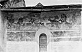 Eglise Saint-Laurent - Fenêtre et peinture murale à l'extérieur- les Vices et leurs châtiments - Vignaux (Les) - Médiathèque de l'architecture et du patrimoine - APMH00029779.jpg