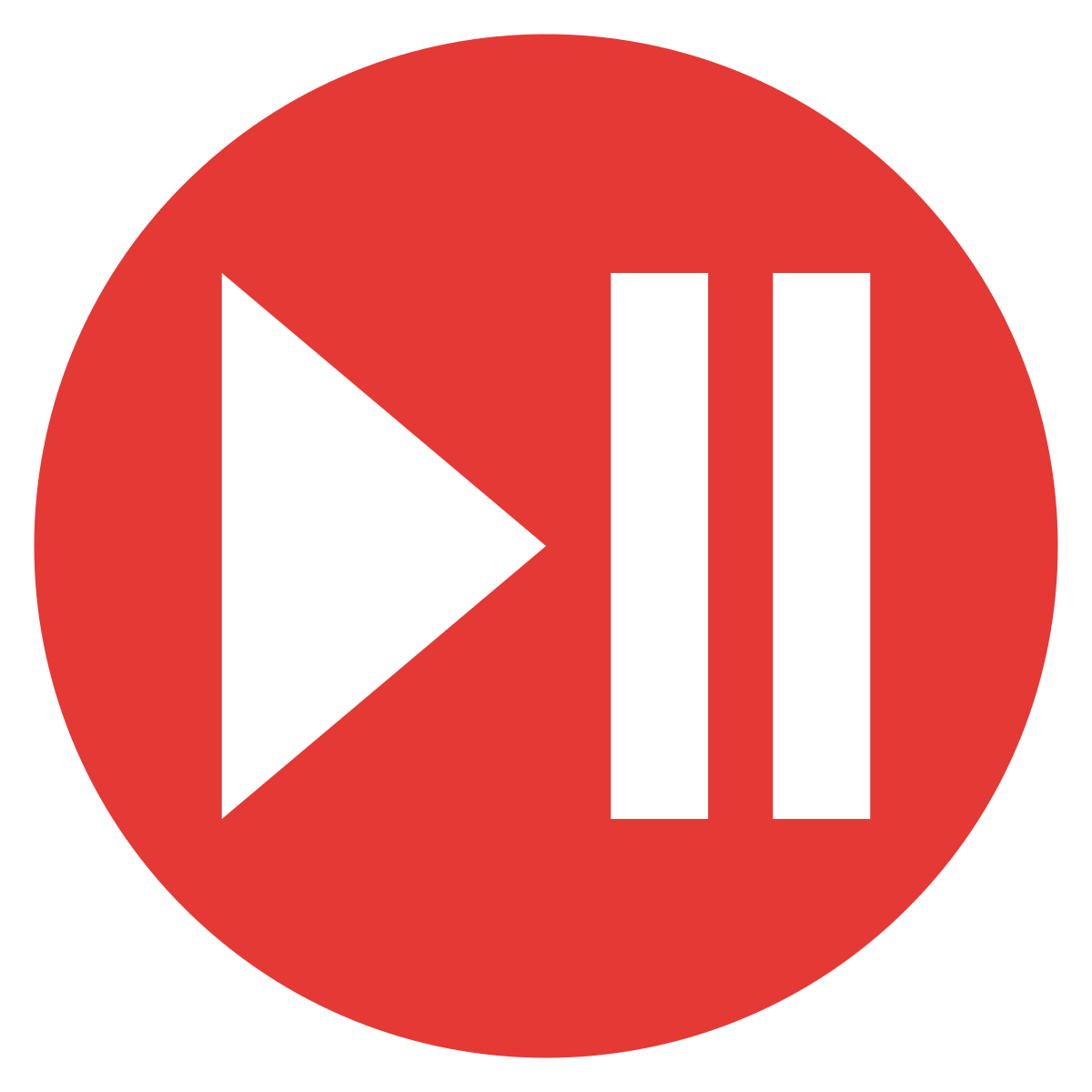 play pause symbol