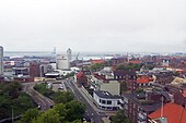 Esbjerg: Economie, Transports, Édifices et monuments