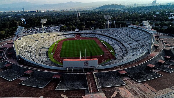 Estadio Olímpico Universitario in 2023