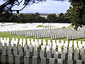 Le cimetière anglais.