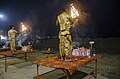 File:Evening Ganga Aarti Assi Ghat, Varanasi 5.jpg