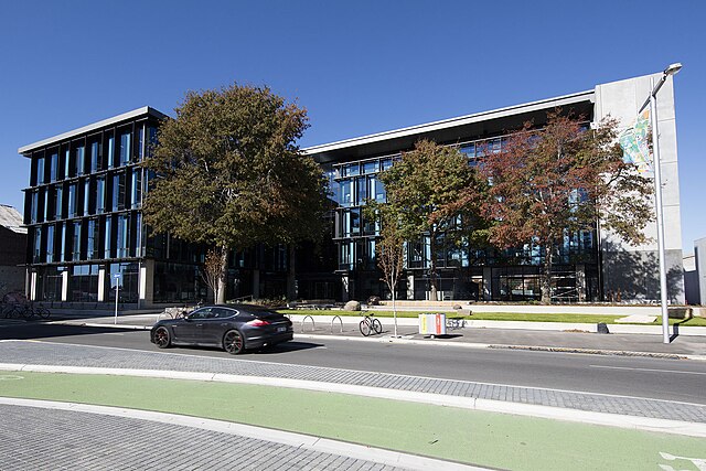 The main office of Environment Canterbury on Tuam Street in Christchurch