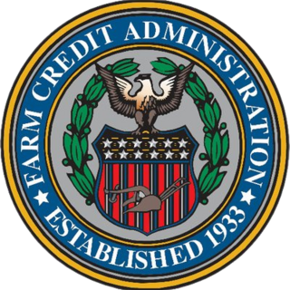 <span class="mw-page-title-main">Farm Credit Administration</span> US federal government independent agency regulating farm loans