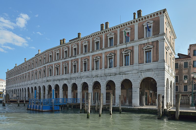 File:Fabbriche Nuove Jacopo Sansovino Canal Grande Venezia.jpg