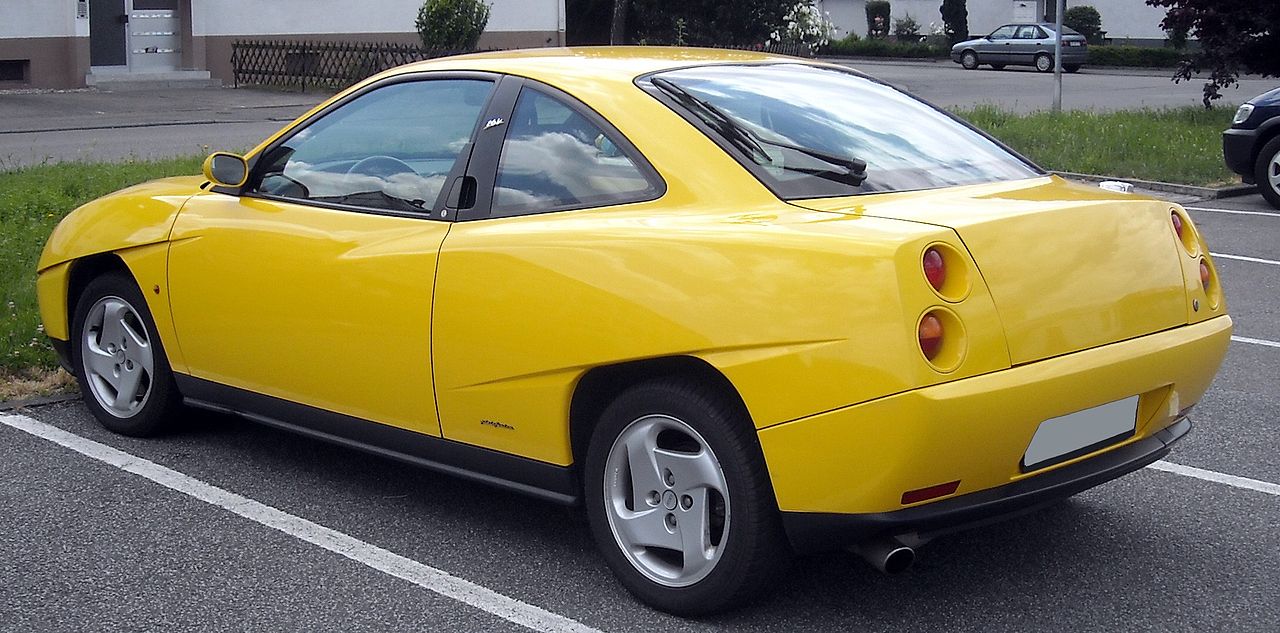 Image of Fiat Coupé rear 20090604