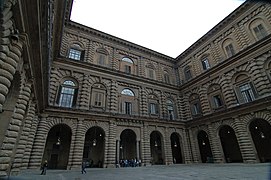 Ammannati, corte di Palazzo Pitti, Firenze