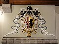 Fireplace crest in St Michael's Mount, part of the museum.