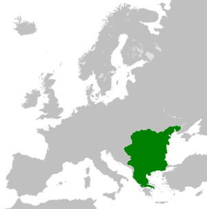 9-10세기 당시 불가리아 제1제국의 구조