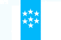 Ekvádorská vlajka (1845–1860), další varianta Poměr stran: 2:3