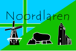 Flag of Noordlaren, Netherlands.svg