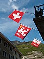 Flags of Switzerland, Martigny and Valais