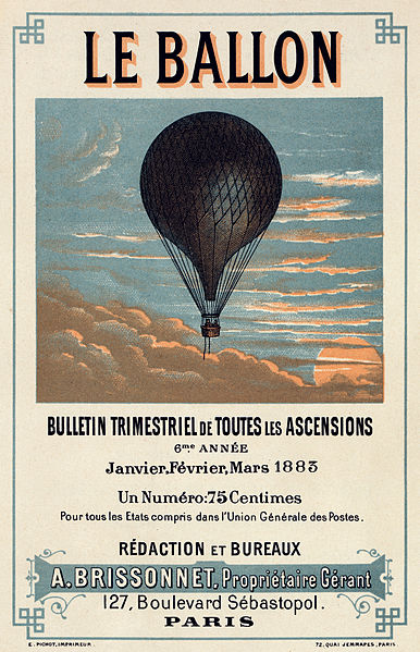 File:Flickr - …trialsanderrors - Le Ballon, advertising for French aeronautical journal, ca. 1883.jpg