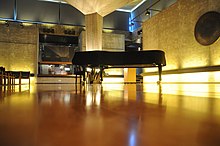 A grand piano in the Sibelius Hall