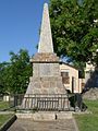 Français : Monument aux morts près de la mairie, Font-Romeu, Pyrénées-Orientales, France